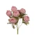 Sztuczny bukiet róży x 7 w kolorze różowym 44 cm