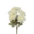 Sztuczny bukiet chryzantemy z dodatkami w kolorze białym 40 cm
