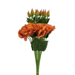 Sztuczna eustoma na piku w kolorze herbacianym 50 cm