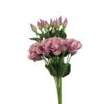 Sztuczna eustoma na piku w kolorze fiołkowo/różowym 50 cm