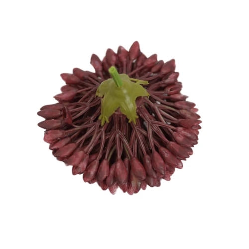 Sztuczny czosnek w kolorze bordowym 8 cm