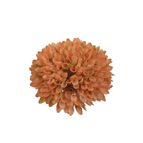 Sztuczny czosnek w kolorze pomarańczowym 8 cm