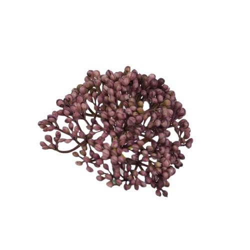 Sztuczny drobny czosnek w kolorze fuksji 9 cm