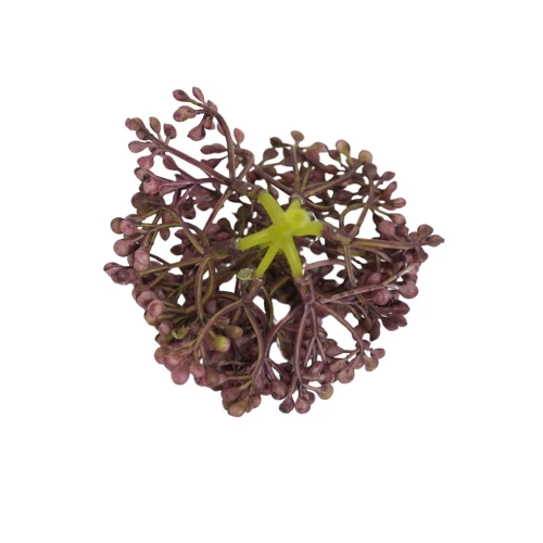 Sztuczny drobny czosnek w kolorze fuksji 9 cm