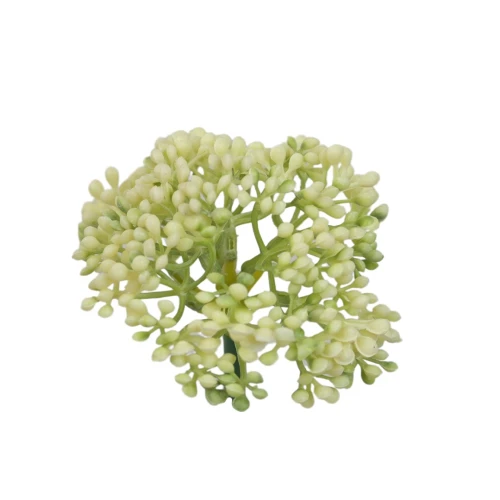 Sztuczny drobny czosnek w kolorze białym 9 cm