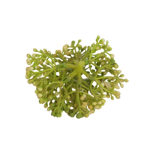 Sztuczny drobny czosnek w kolorze biało/zielonym 9 cm