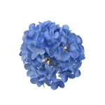 Kwiat sztuczny hortensja w kolorze niebieskim 14 cm