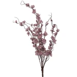 Sztuczny kwiat wiśni w kolorze pudrowym różu 84 cm