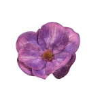 Sztuczna gumowa magnolia w kolorze fioletowym 15 cm