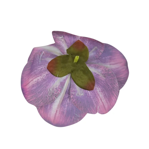 Sztuczna gumowa magnolia w kolorze fioletowym 15 cm