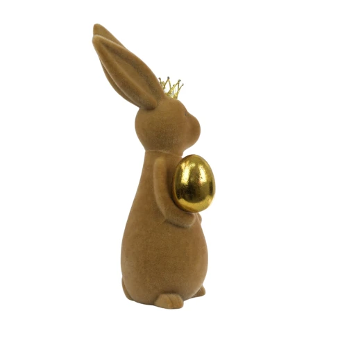 Sztuczny zając silikonowy w kolorze karmelowym 48 cm