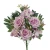 Sztuczny bukiet róży z dodatkami w kolorze fioletowym 52 cm