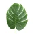 Sztuczny gumowy liść monstery w kolorze zielonym 57 cm