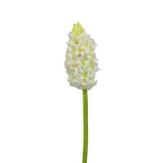Sztuczny hiacynt pojedynczy w kolorze białym 42 cm