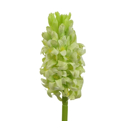 Sztuczny hiacynt pojedynczy w kolorze zielonym 42 cm