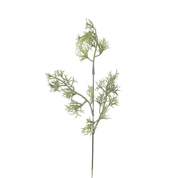 Sztuczny pik wodorost w kolorze szaro-zielonym 38 cm