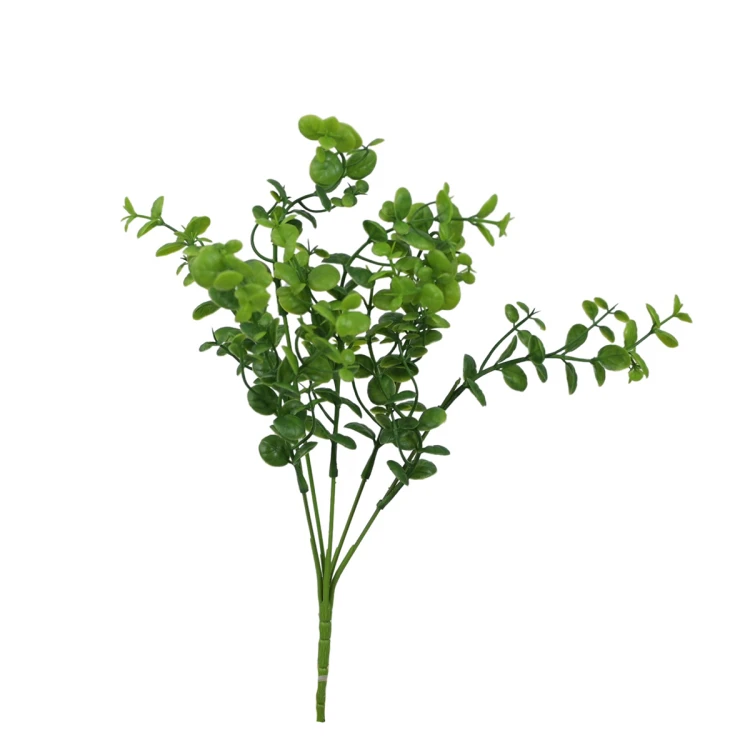 Sztuczny mały bukszpan w kolorze zielonym 34 cm