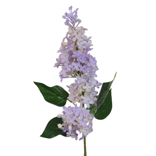 Sztuczny gumowy bez x2 w kolorze jasno fioletowym 72 cm