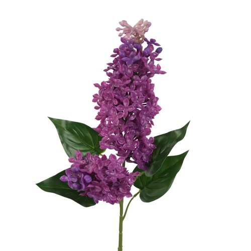 Sztuczny gumowy bez x2 w kolorze fuksji 72 cm