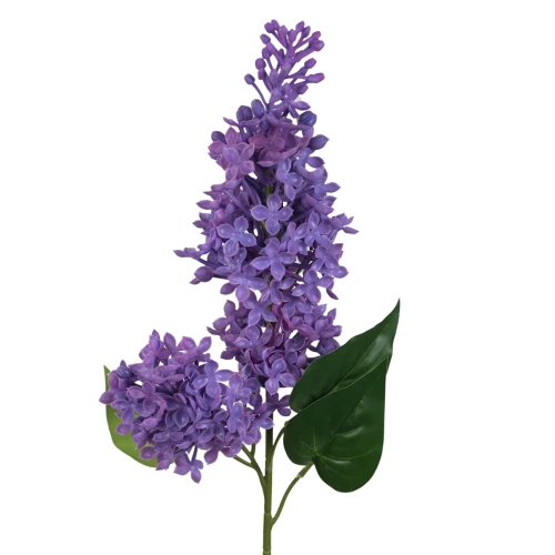 Sztuczny gumowy bez x2 w kolorze fioletowym 72 cm