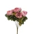 Sztuczny bukiet róży x 8 z dodatkami w kolorze różowym 40 cm