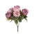 Sztuczny bukiet róży x 8 z dodatkami w kolorze fioletowym 40 cm