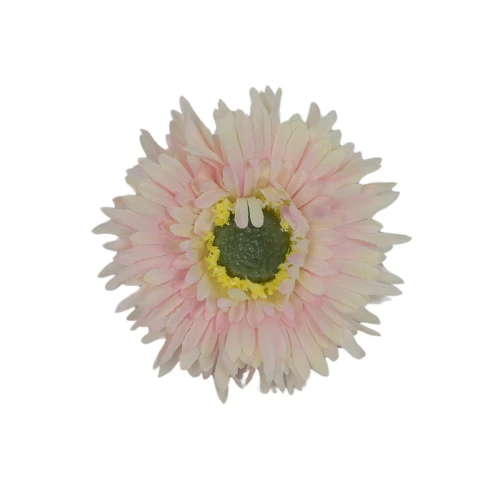 Kwiat sztuczny aster w kolorze jasno różowym 6 cm