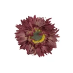 Kwiat sztuczny aster w kolorze bordowym 6 cm