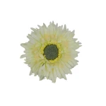 Kwiat sztuczny aster w kolorze jasno zielonym 6 cm