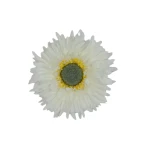 Kwiat sztuczny aster w kolorze białym 6 cm