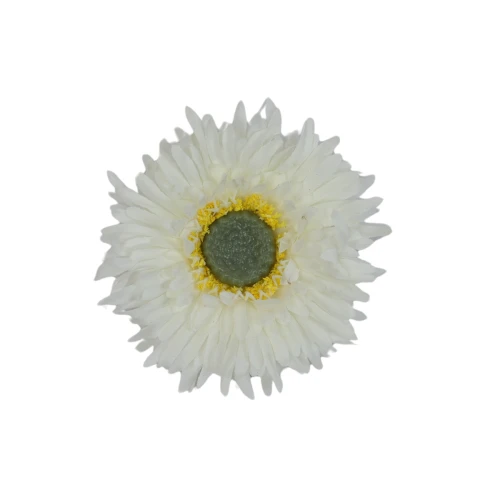 Kwiat sztuczny aster w kolorze białym 6 cm