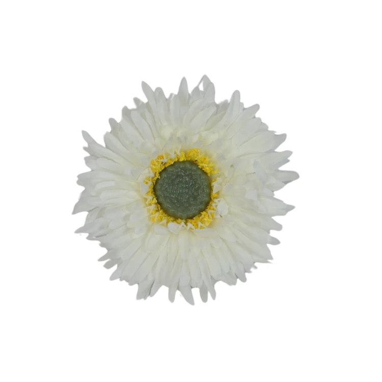 Kwiat sztuczny aster w kolorze białym 6 cm