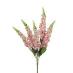 Sztuczna lewkonia x5 w kolorze różowo/żółtym 60 cm