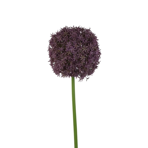 Sztuczny pojedynczy czosnek w kolorze fioletowym 90 cm