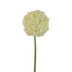 Sztuczny pojedynczy czosnek w kolorze kremowym 90 cm