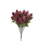 Sztuczny oset na piku w kolorze ciemnym różu 34 cm
