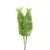Sztuczny liść paproci w kolorze zielono/białym 55 cm
