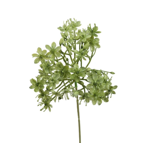 Sztuczny czosnek na piku w kolorze zielonym 42 cm