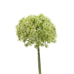 Sztuczny czosnek na piku w kolorze biało/zielonym 42 cm