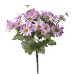 Sztuczny bukiet rumianek w kolorze fioletowym 44 cm