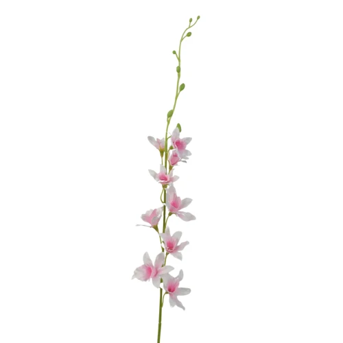 Sztuczny storczyk tajlandzki w kolorze jasno różowym 72 cm