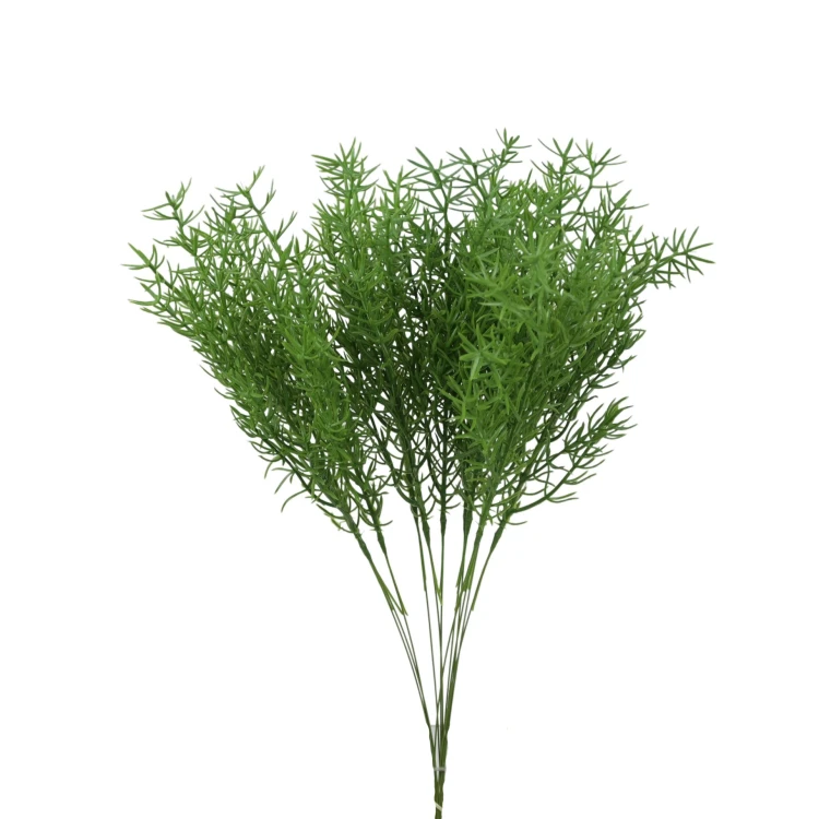 Sztuczna asparagus na piku w kolorze zielonym 44 cm