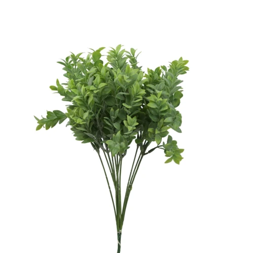 Sztuczny bukszpan na piku w kolorze zielonym 34 cm