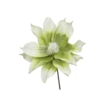 Sztuczna magnolia piankowa na piku w kolorze zielonym 30 cm