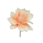 Sztuczna magnolia piankowa na piku w kolorze łososiowym 30 cm