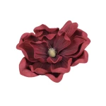 Sztuczna magnolia piankowa w kolorze czerwonym 18 cm