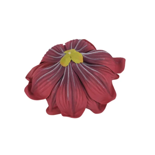 Sztuczna magnolia piankowa w kolorze czerwonym 18 cm