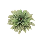 Sztuczna dalia w kolorze zielonym 19 cm