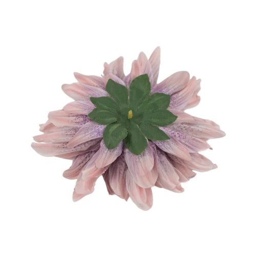 Sztuczna dalia w kolorze pudrowym fiolecie 19 cm