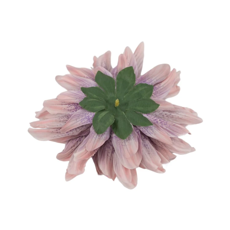 Sztuczna dalia w kolorze pudrowym fiolecie 19 cm